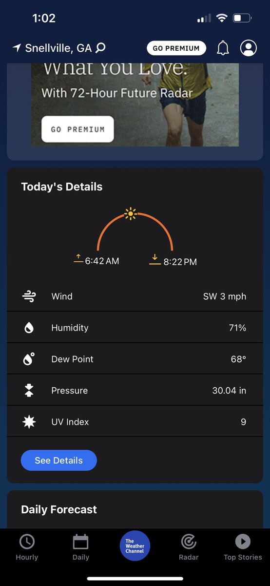 The Humidity is out in full force this afternoon here in North GA. Almost 70 degree Dew points, pretty high for Early May. 
@justjoshua777 @snowdle_wx @Kam7810 @JoshHasAProblem @tyler_ga_wx @BrokerWx @WillY27350694 @BReeves784 @SCweather_wx