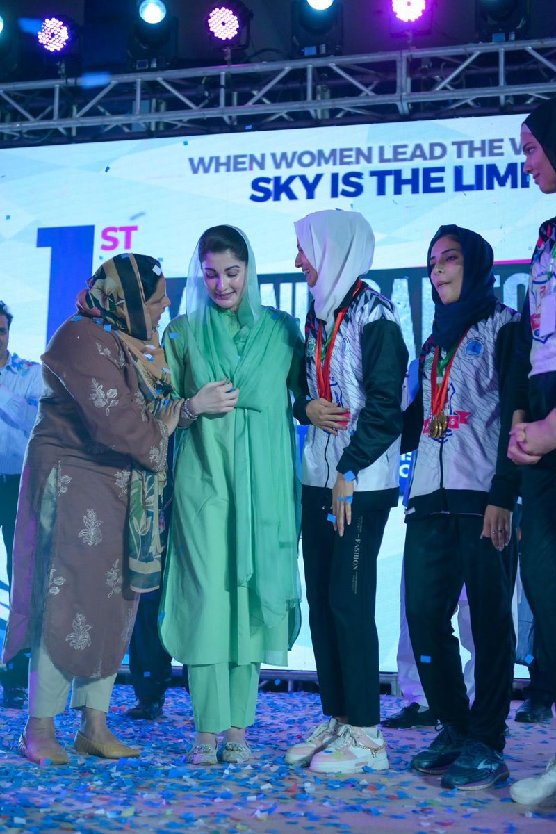 Sky is the limit for our girls when we have leaders like Maryam Nawaz who inspire and provide opportunities to them.