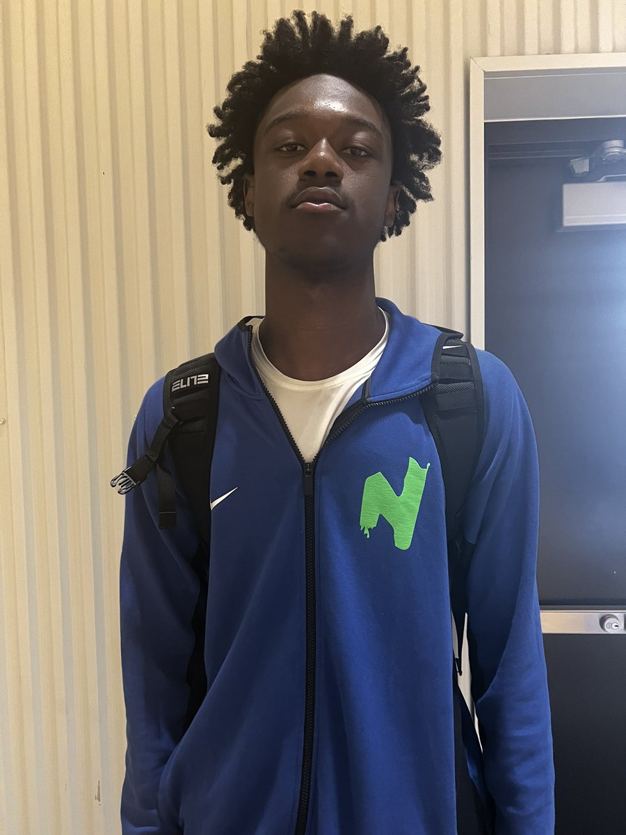 2027 6’7 WF Henry Robinson had a standout weekend at the EYBL Session II. He is one of the best pure athletes in his class and has a non-stop motor. Robinson was active on the boards and he showed the ability to get to the rim with ease. Huge upside.