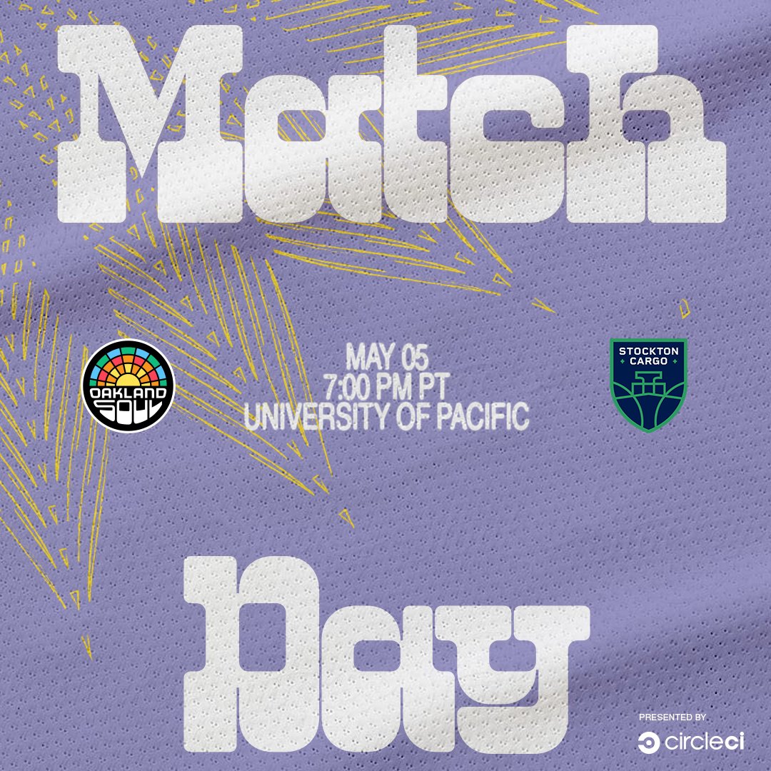 The first game of the @USLWLeague season is here! ☀️

🆚 @letsgo_cargo
🗓 Today, May 5th
⏰ 7 PM PT
🏟 University of the Pacific

Watch Here: bit.ly/24awaygame01

#SoulofTheTown