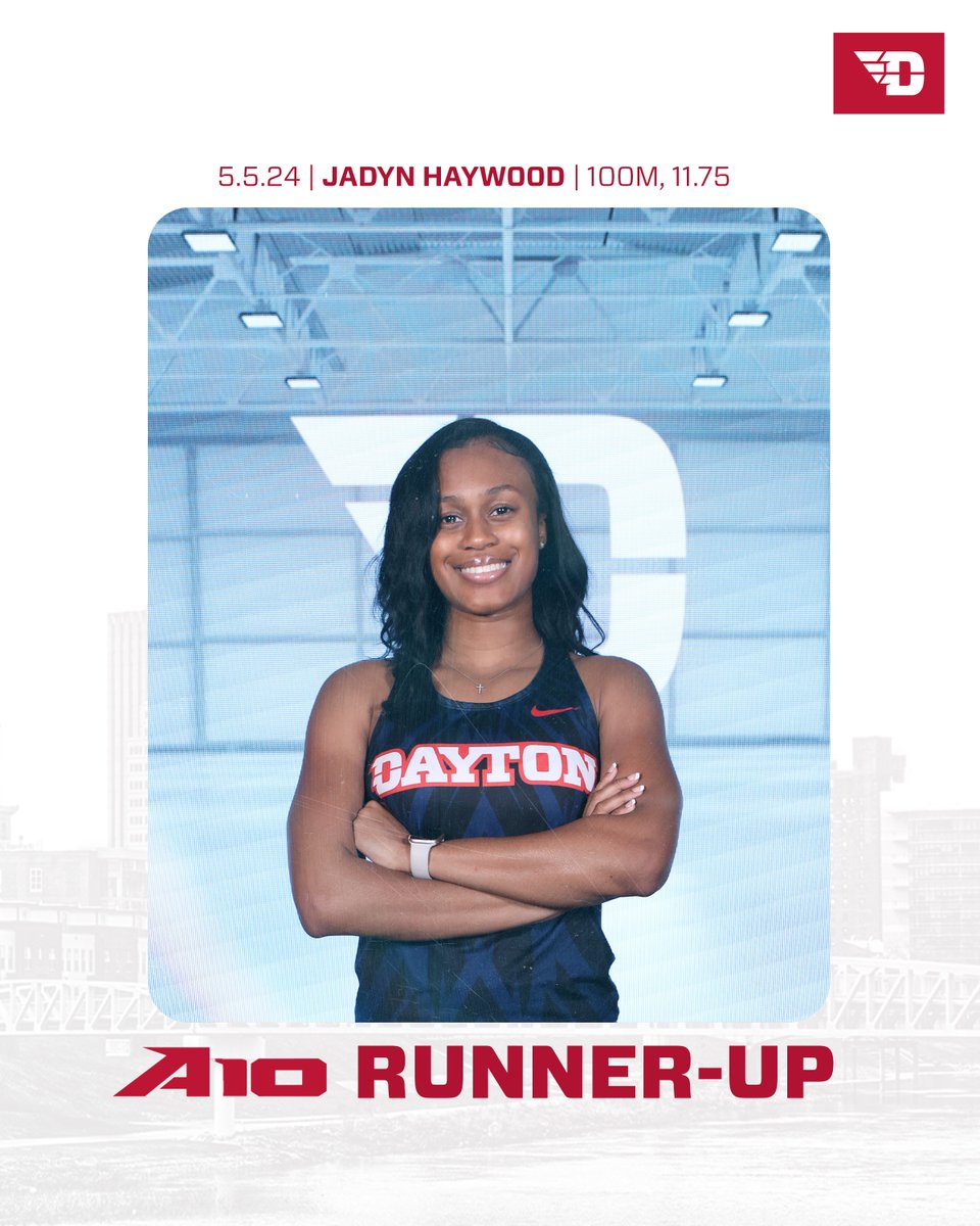 Lets Go Jadyn Haywood!!
🥈 100m 👟 11.75
#UDTF // #GoFlyers ✈️