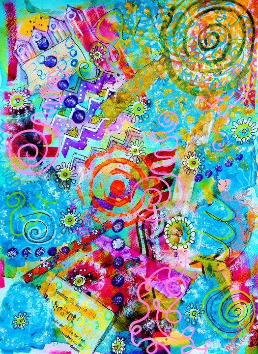Art of the Day: 'BeachParty'. Buy at: ArtPal.com/artbymimulux?i…