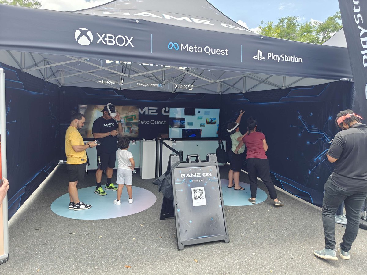 This was an awesome event Saturday with @MetaQuestVR @ToddJacksonVR, and I were honored to be there for a meet and greet and on stage panel to talk about our passion #VR #questcreatorpartner #explorewithquest