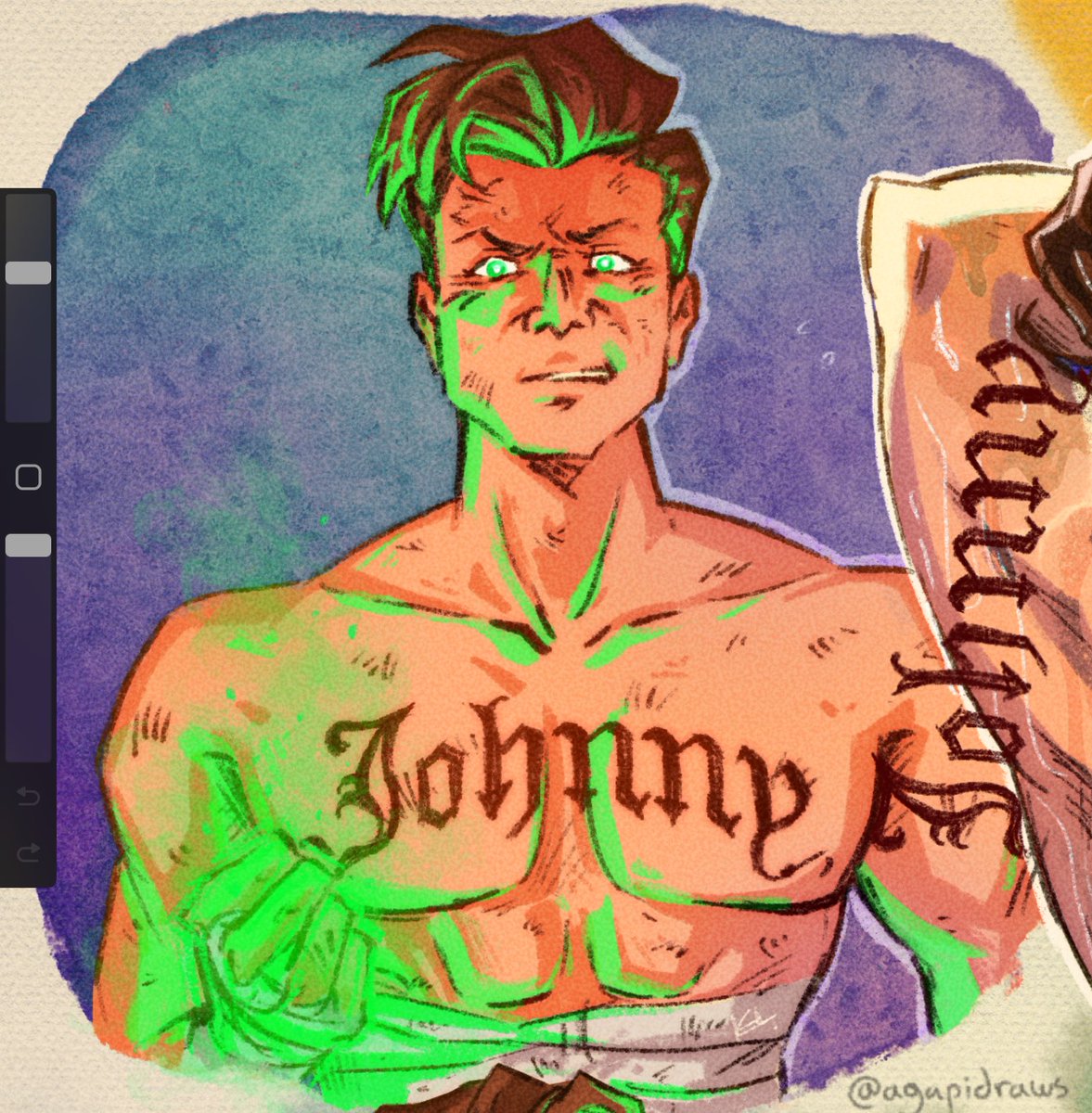 Greeeeen #JohnnyCage #MK1 #MortalKombat1