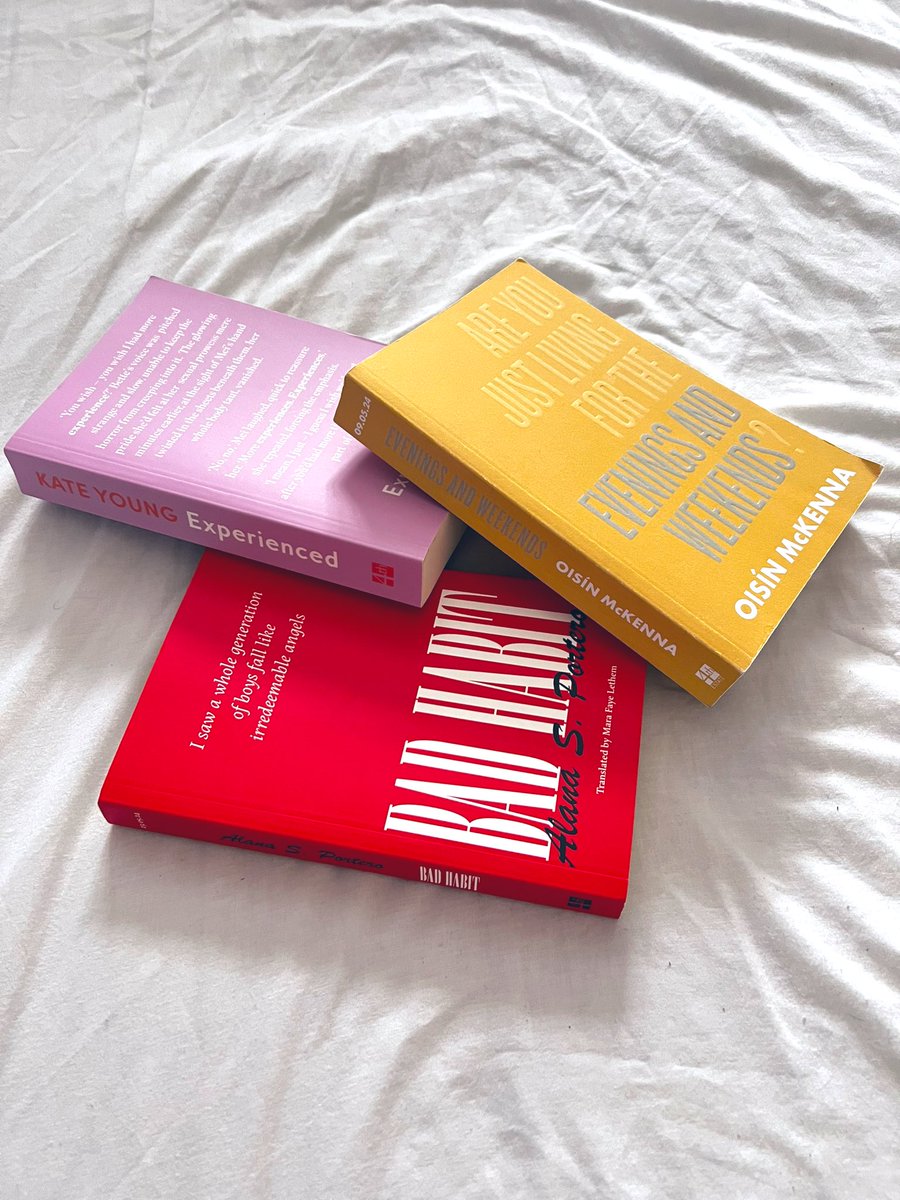 Three queer books coming from @4thEstateBooks in the next couple of months. We love to see it. All brilliant.