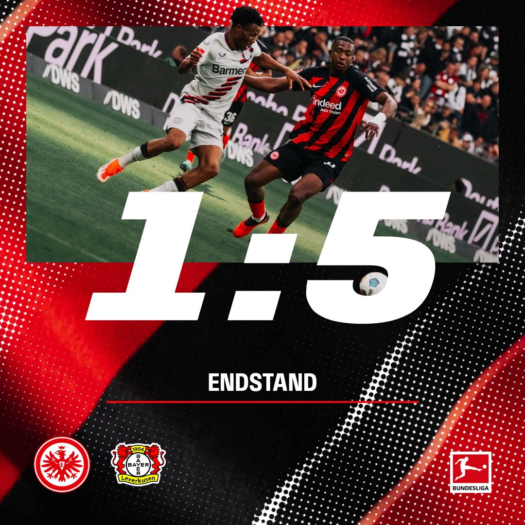 Schluss 🔚 ––––– ⏹️ 90. | #SGEB04 1:5 | #SGE