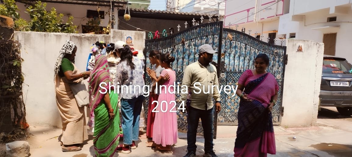 Sharing some glimpses from the Shining India Survey For Lok Sabha Elections 2024. #ShiningIndiaSurvey #LokSabhaElections2024 #Elections2024 #Poll2024