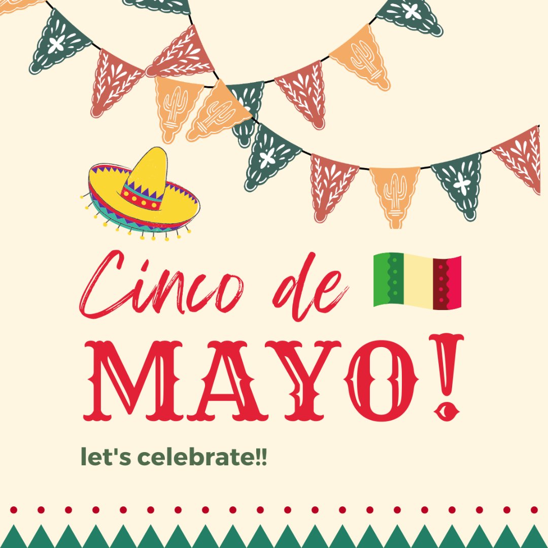 Tacos, friends, and good times are all you need for Cinco de Mayo! How will you make your celebration unforgettable? 

#cincodemayo #tacos #celebratetogether #TheLoriHorneyTeam #1Ruoff #lorihorney.com #LovetoLend #TopLender #Indiana #Kentucky #Tennessee #Alabama #Florida