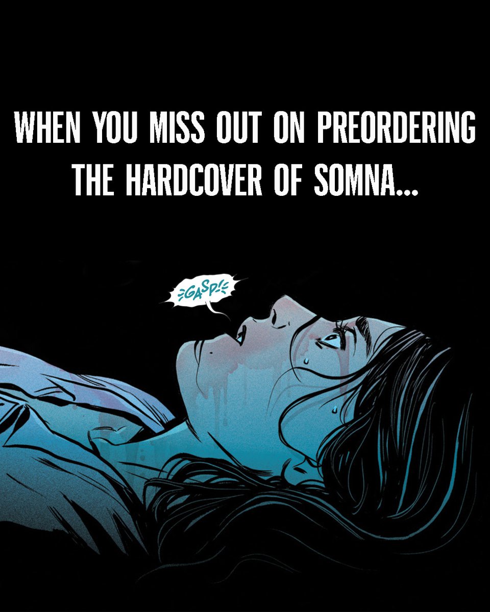 Don't miss out on your chance to preorder the sinfully enticing HARDCOVER of SOMNA by @beckycloonan and @tulalotay! Call your Local Comic Shop and let them know you 🔥DESIRE🔥 to add this to your DSTLRY collection today!