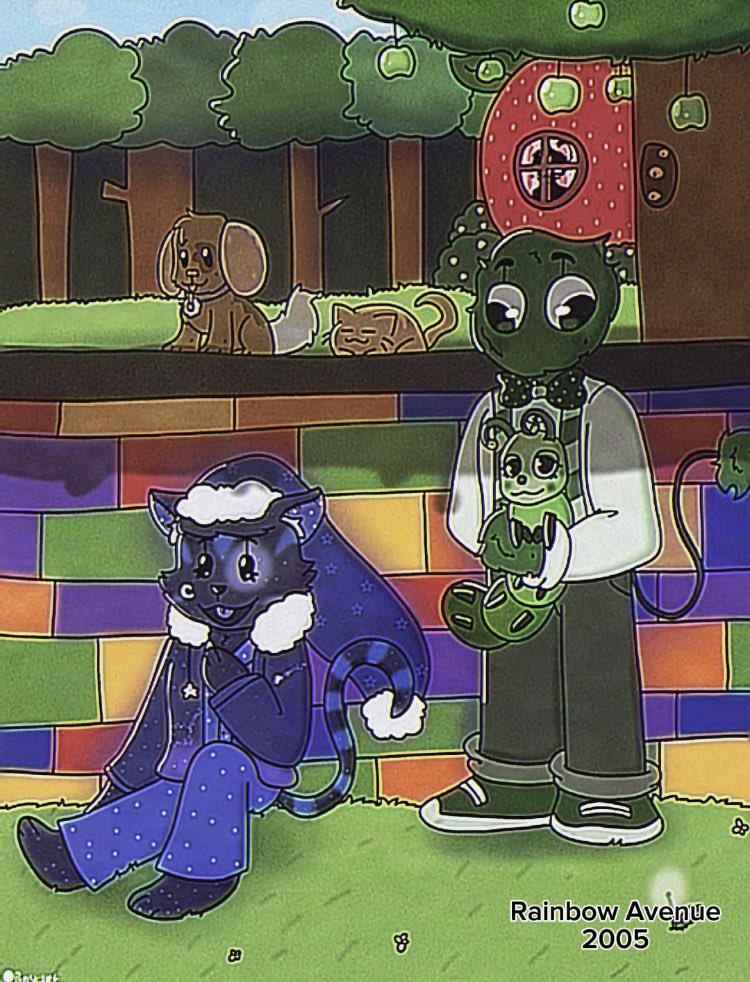 Pan_Skillet_'s tweet image. “Y’know I’ve always wondered… How DO caterpillars turn into butterflies?” 

#rainbowavenue #puppetverse #puppetoc #ocart