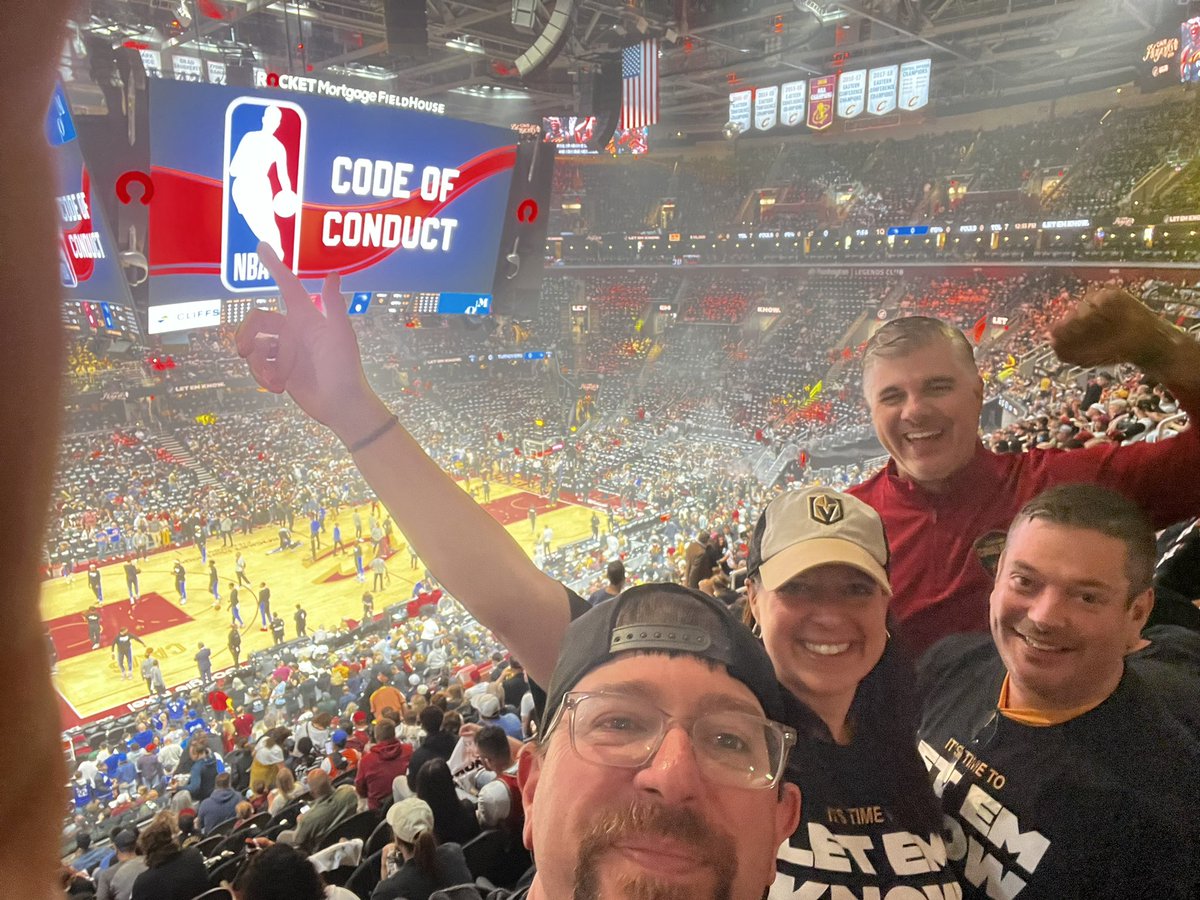 OC_IN_CO's tweet photo. In the arena for Game 7!  #Cavs @bracketdan https://t.co/nHpTnBsowo