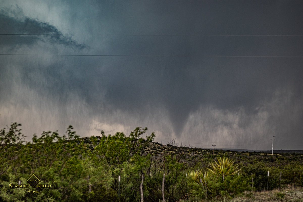 May 4 2024 rain wrapped tornado  Fort Stockton TX.
#tornado #tornadotour #storm #stormchaser #stormchasers #thunderstorm  #cacciatoriditornado #wallcloud #supercell #clouds #earthescope #inflowtail  #severethunderstorm  #temporale #maltempo  #meteoscatto #meteoestremo  #txwx