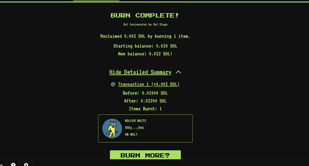 PixiDevSol's tweet photo. $WOLT HAVE BEEN BURNED !
WE HAVE BURNED 5 MILLION TOKENS ! https://t.co/Zju7pLU2De