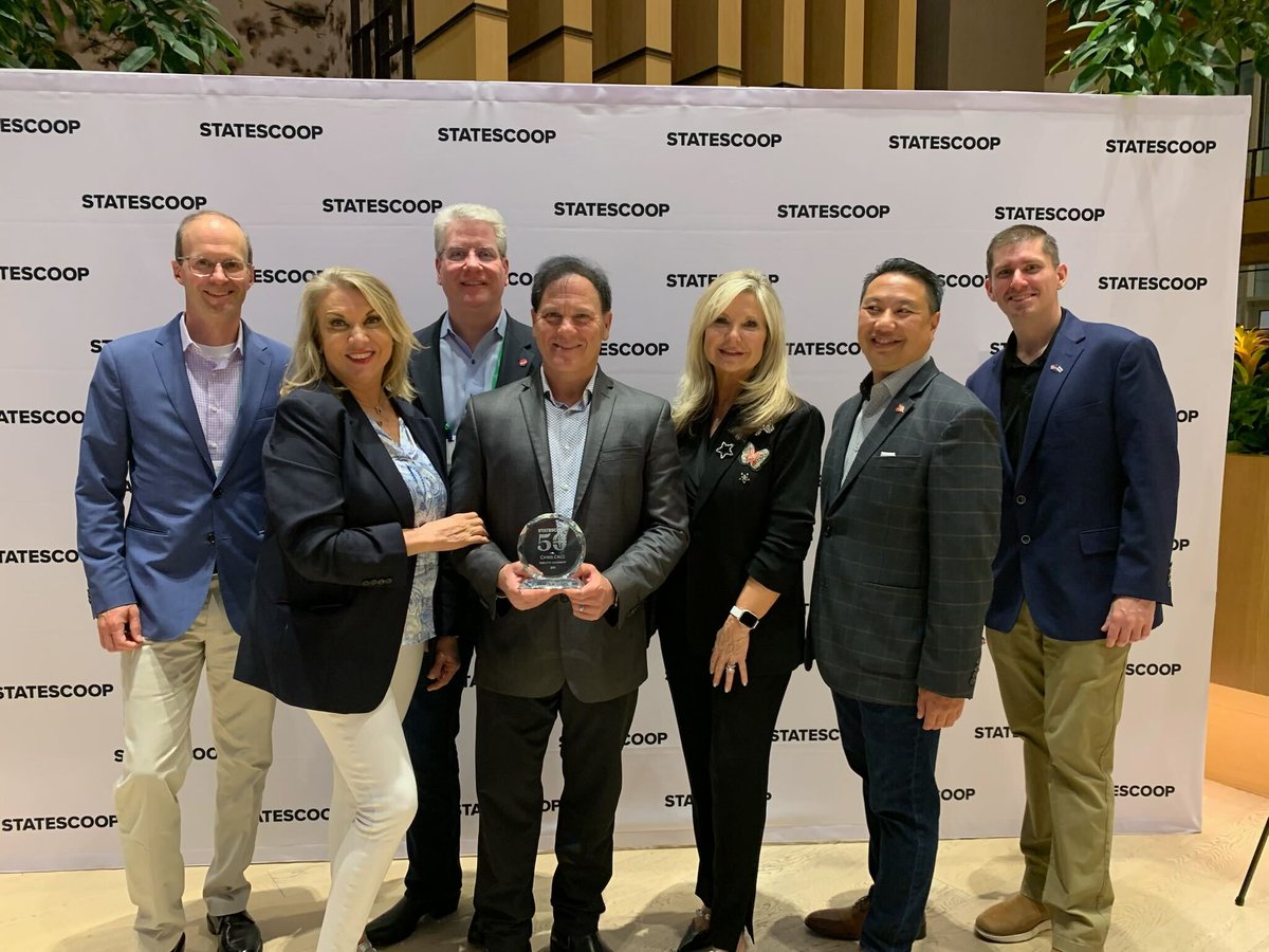 ICYMI, this is what happened at Tanium this week:

⭐ Hosted the @NASCIO Jeans and Jewels Bling Party
⭐ Attended the @MCWT Executive Breakfast
⭐ Tanium Public Sector CIO Chris Cruz won the #StateScoop50 Industry Leadership of the Year award