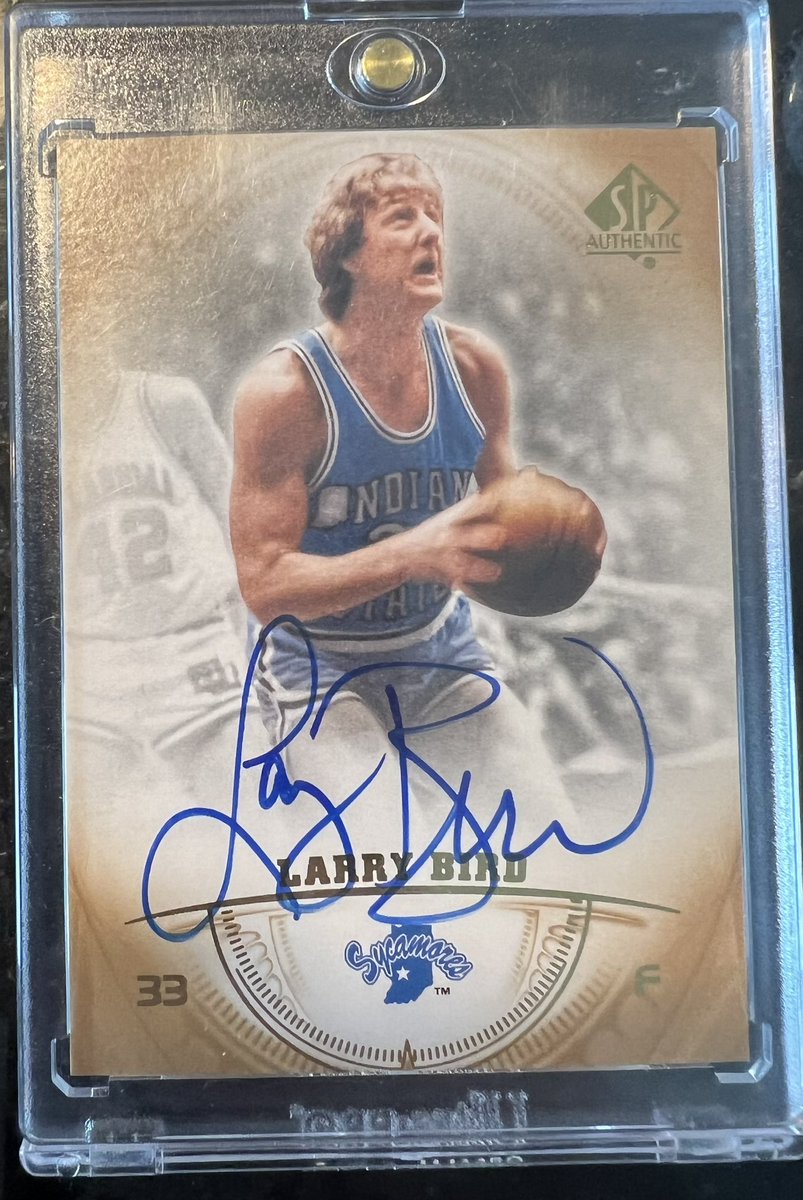 CardsOfMags's tweet photo. Larry Legend. 

What a beauty. 

Shoutout @KelSchroy75 !! https://t.co/op8faTO8kP