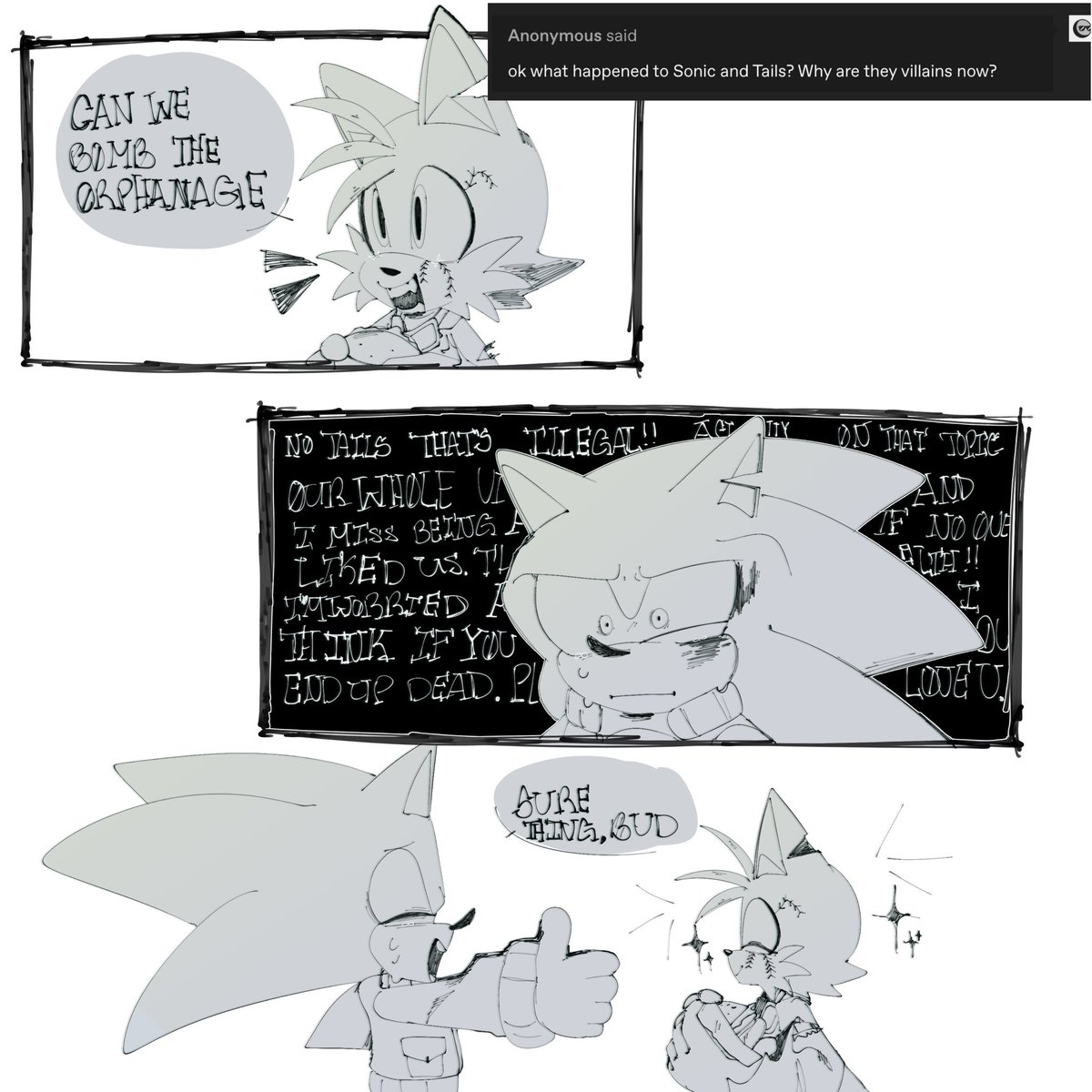 Saying no to Tails is hard 

#sonicfanart