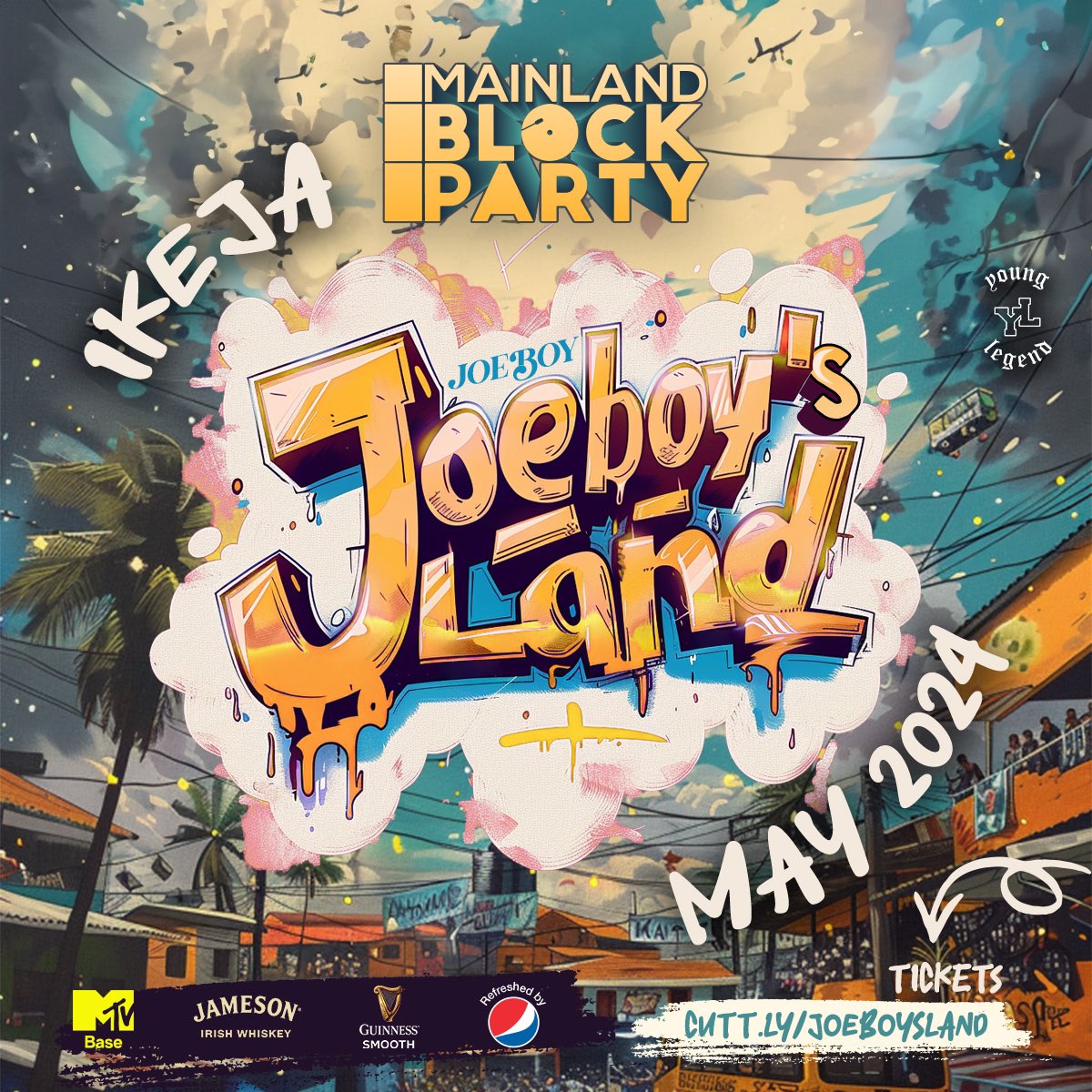 Mainland!!! Ikeja! We are back this month with @Joeboy, our soundsystem @blckpartyradio_ and some of your Faves !!! Let’s vibe to Marsssss!!!! Early Bird Tix out now: cutt.ly/JOEBOYSLAND Tell a Friend 🧡❤️⛳️🔌.
