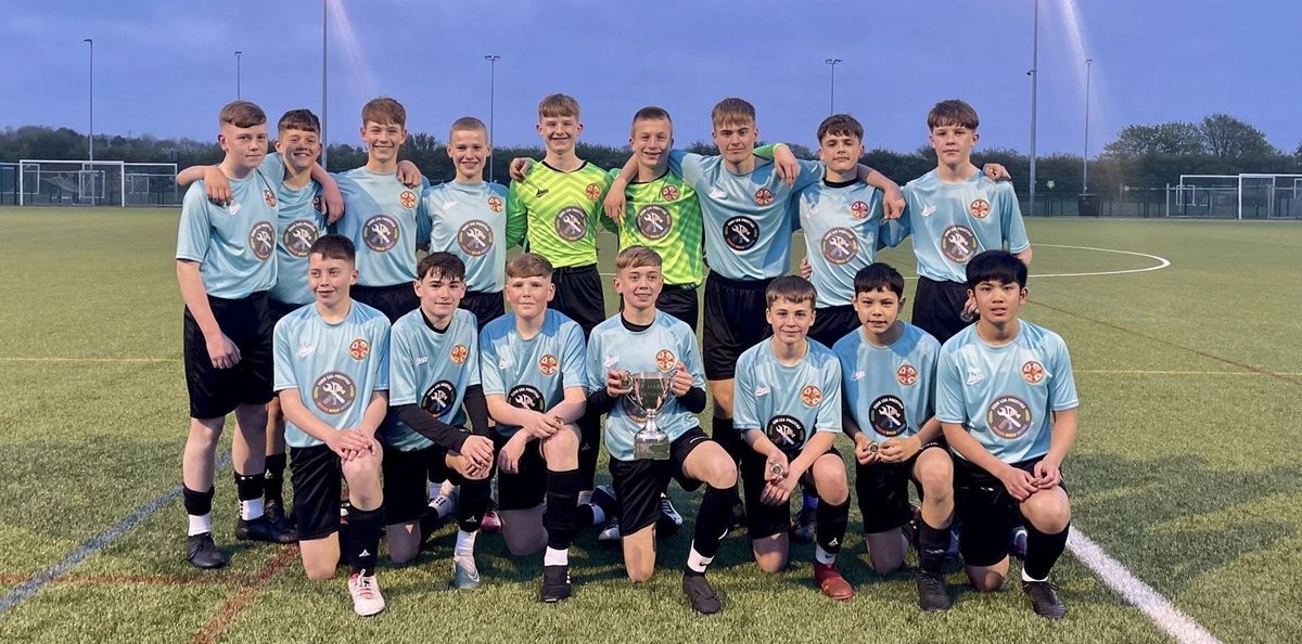 A big well done to our U13 squad who won the Regional Cup, as well as finishing 2nd in their league. 
Well done to all involved