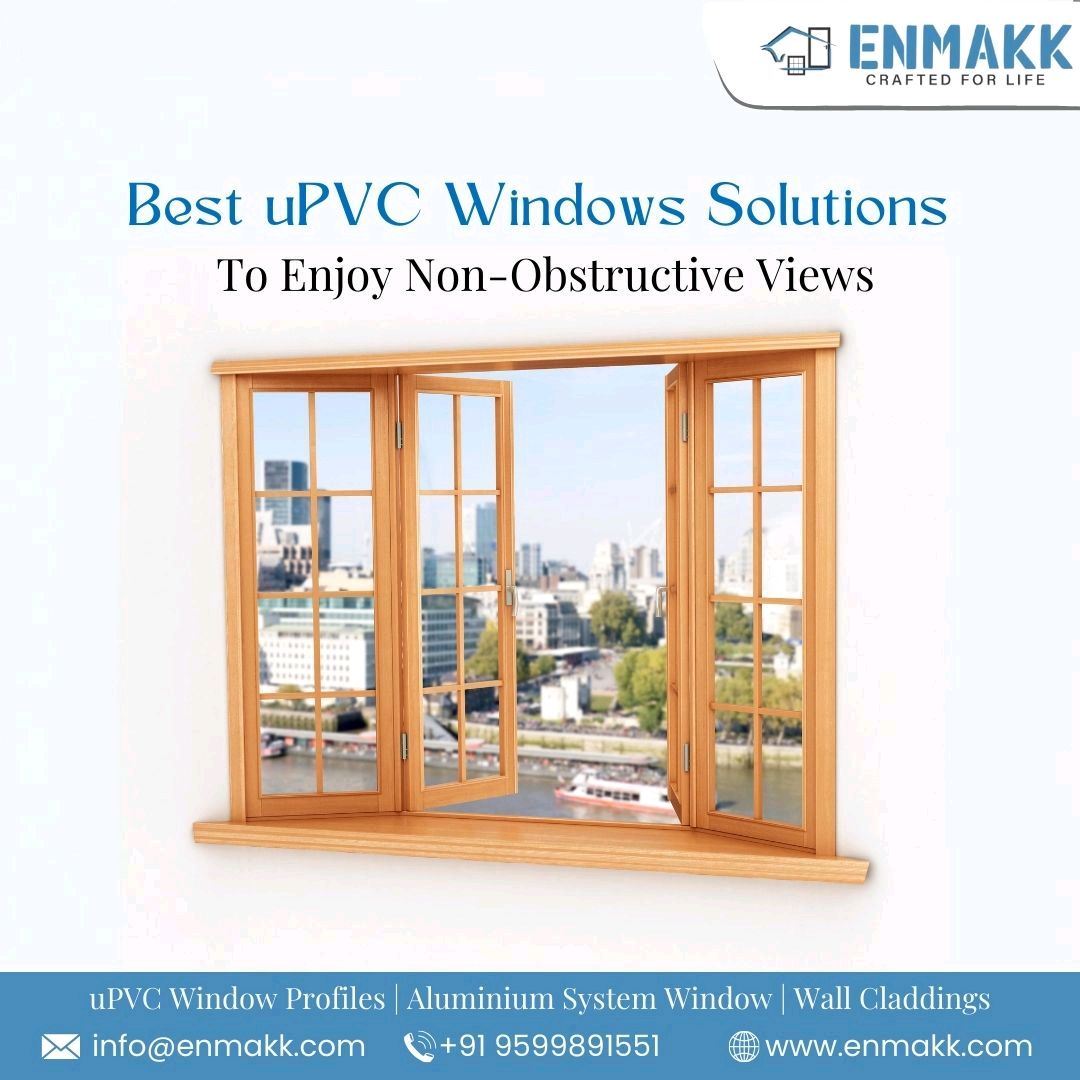 Providing best uPVC solutions for homes and commercial spaces.#Enmakk #BestuPVCwindows #Totalis
