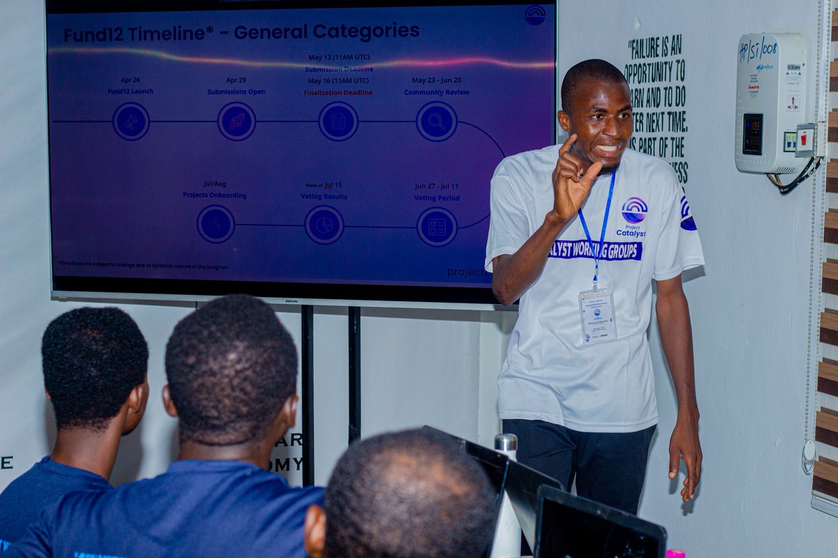 We hosted an incredible @Catalyst_onX Working Group Workshop (CWG) in Tamale, with 40+ passionate participants diving into #Cardano's #ProjectCatalyst. From incubation to acceleration, we explored exciting avenues and stragies for Catalyst innovation and growth. #CardanoGhana