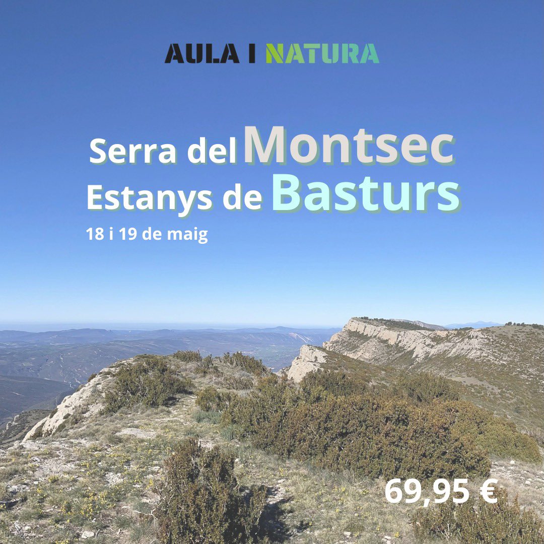 aulainatura's tweet photo. El cap de setmana 18-19 anem al Montsec, a uns indrets que probablement desconeixes. Vens?

https://t.co/vdautRDDLY https://t.co/3cKzge1mGv