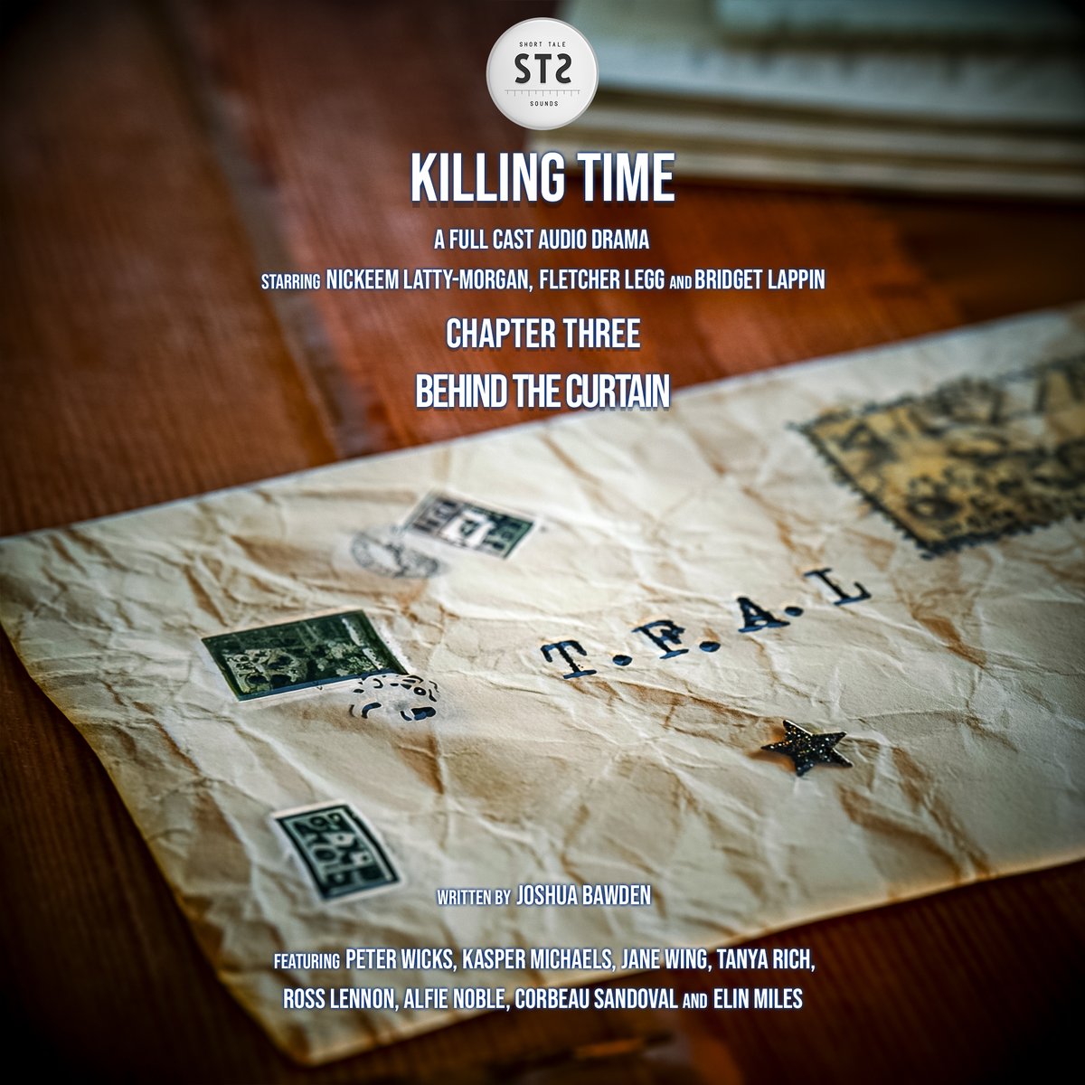 'Killing Time - Chapter Three: Behind the Curtain' is out now wherever you get your podcasts! 

'With the world around them becoming ever more chaotic, Sean and Tyler decide to investigate the mystery of the rambling man from the shop.' 

podcasters.spotify.com/pod/show/short…

#AudioDrama #VA