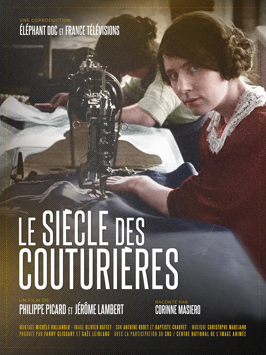 💡 Un documentaire d’une qualité rare : « Le siècle des couturières ». Un formidable récit pour retracer à la fois l’histoire du travail, du mouvement ouvrier, de l’émancipation des femmes et des modes d’organisation & de consommation : dai.ly/x8w3dv2 @FranceTV