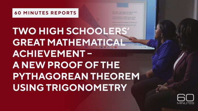 Teens who discovered new way to prove Pythagoras’s theorem uncover even more proofs | US news | The Guardian