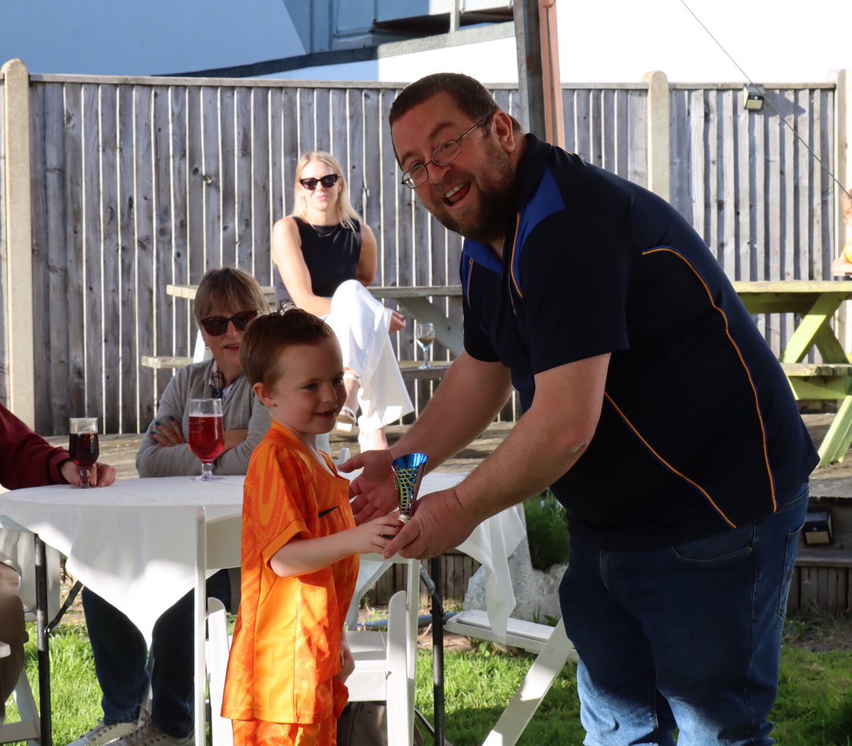 One last award for you! Young Supporter of the Season - Linden Stuart