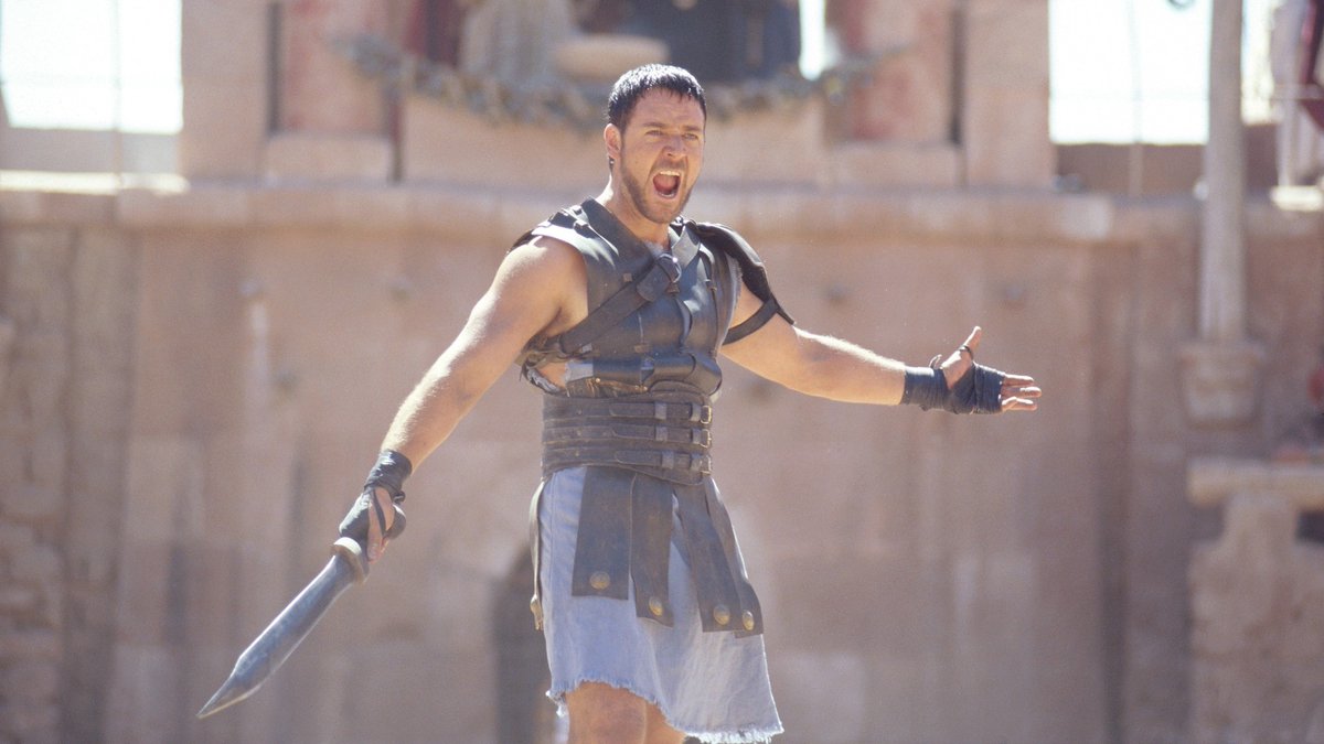 letterboxd's tweet image. Gladiator was released 24 years ago today ⚔️