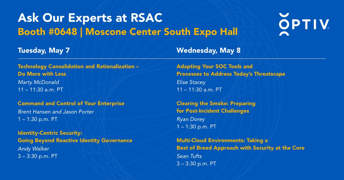 We're answering your questions live at #RSAC! 📣 Visit booth #0648 and connect with us: direc.to/k4Xg