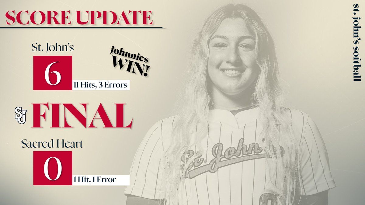 St. John's Softball tweet media