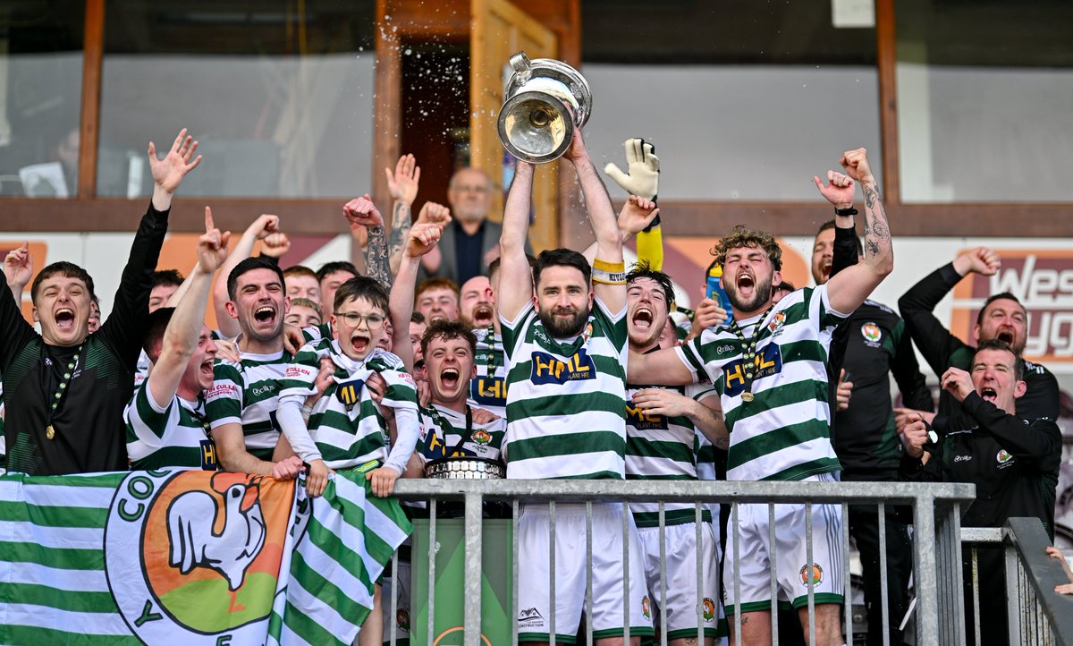 Congratulations to @CockhillCeltic 🏆 For the first time in their history, Cockhill are FAI Junior Cup Champions after a dramatic penalty shoot-out victory👌 Commiserations to @GoreyRangers who contributed to a fantastic final in Galway 👏 WATCH | youtube.com/watch?v=ZFwhIw…