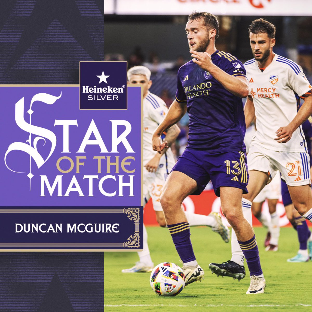 Your @Heineken_US Star of the Match 🌟 @DuncanMcGuire5 | #VamosOrlando