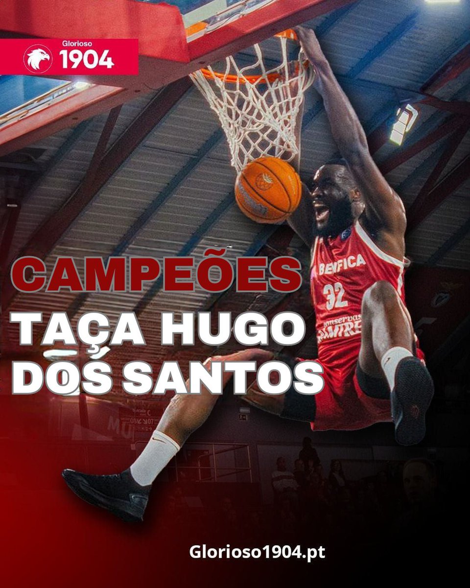 glorioso1904pt's tweet photo. É mais uma para o Museu 🏆

A equipa de basquetebol do Benfica vergou o Porto na final da Taça Hugo dos Santos, vencendo por 72-66 e voltando a rechear o Museu Cosme Damião com mais um troféu 😎

Que orgulho é ser Benfica 😍

#Glorioso1904 #Benfica #SLBXFCP #TaçaHugodosSantos https://t.co/KfqMuiRDAW