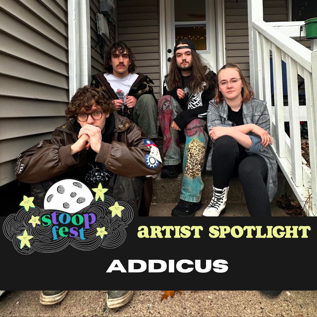 StoopFest's tweet image. The Casper Fight Scene, Addicus, and Small Comforts all offer their own unique brands of emo coupled with infectious energy and charm.
Catch Marquette’s best, back to back to back, at The Pickle Jar from 5:15 - 7:45 on Saturday May 11th at Stoopfest! 4 DAYS UNTIL STOOPFEST2024!