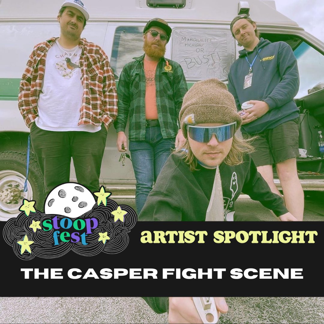 StoopFest's tweet image. The Casper Fight Scene, Addicus, and Small Comforts all offer their own unique brands of emo coupled with infectious energy and charm.
Catch Marquette’s best, back to back to back, at The Pickle Jar from 5:15 - 7:45 on Saturday May 11th at Stoopfest! 4 DAYS UNTIL STOOPFEST2024!
