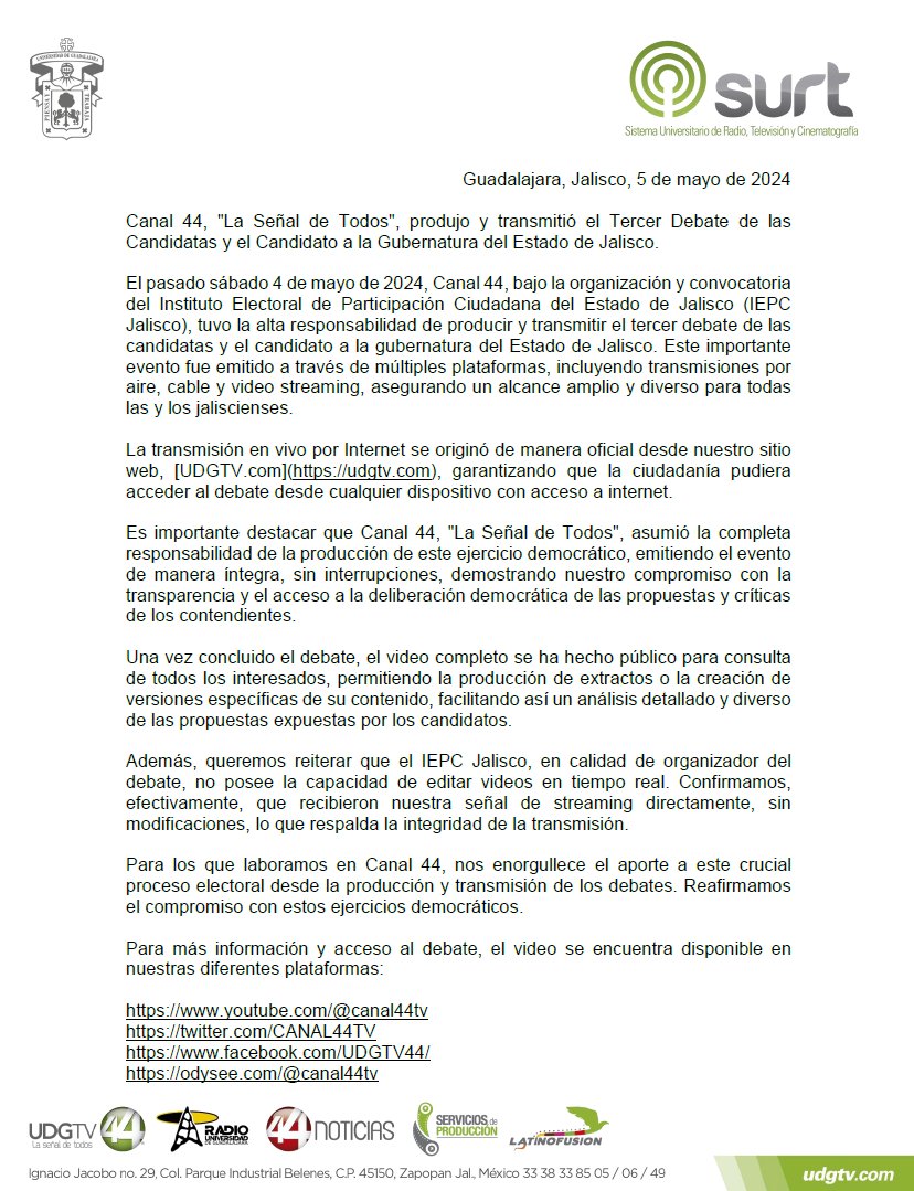 Canal 44 tweet media