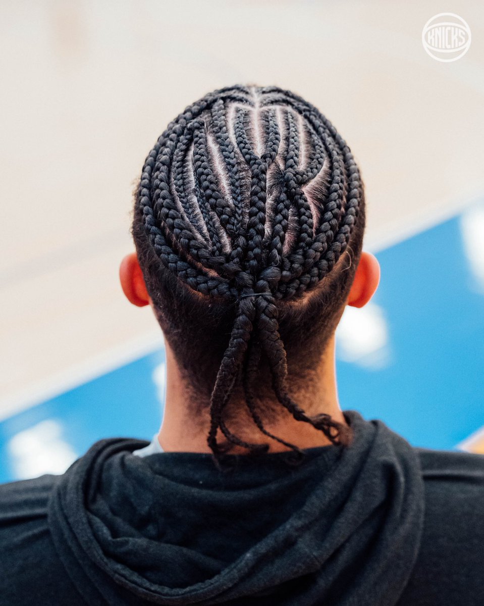 Josh with the fresh new braids #NewYorkForever