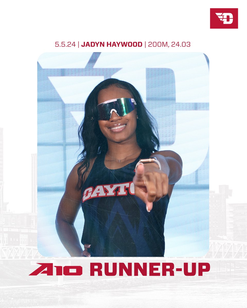 Jadyn Haywood Have A Day!!!
🥈 200m 👟 24.03 PR
2nd Fastest Time in School History
#UDTF // #GoFlyers ✈️