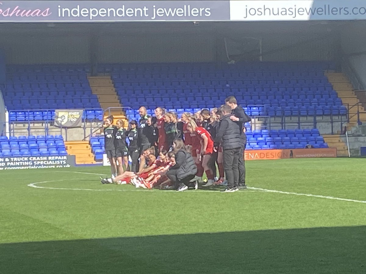 That it for Prenton park for good as we move to St Helens this weeks games best home moments for me since coming to the ground 2 and half years ago beaten Chelsea and united in 4 days 👊🏻🔴🙌🏻 up the reds I’ll see everyone @LFCWSC St Helens 😎