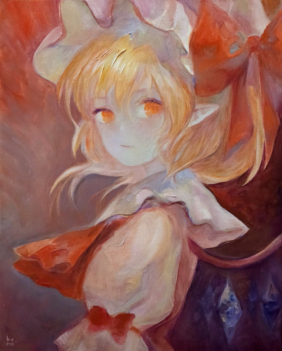 I love painting Flan so much...