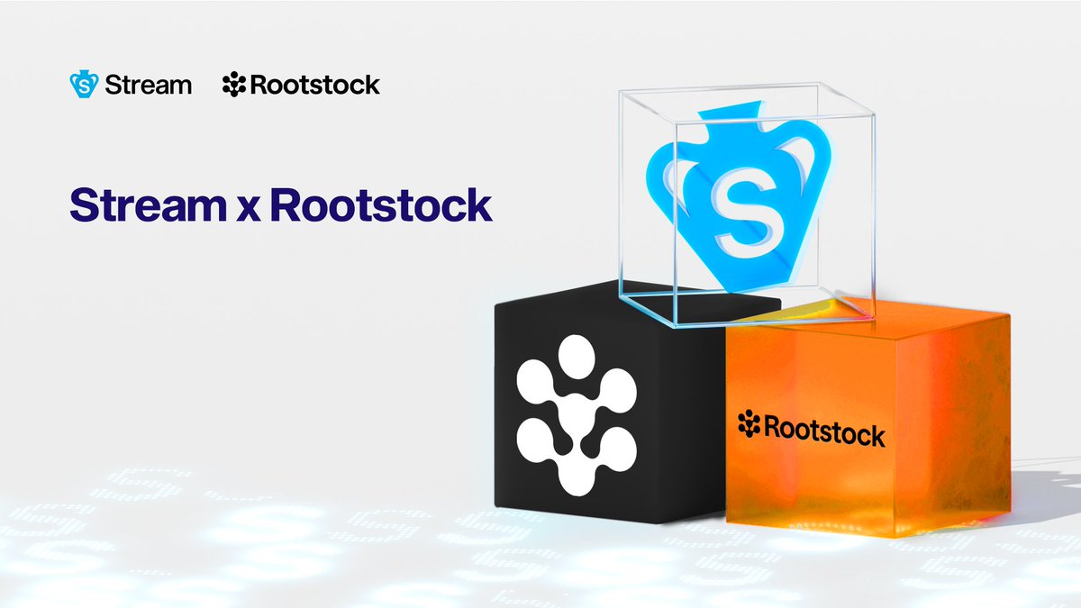 Stream is happy to launch on Rootstock!

Rootstock is an EVM-compatible smart contracts platform secured by BTC!

Users of Rootstock can deposit rBTC into Stream and earn one of the best yielding products on BTC.