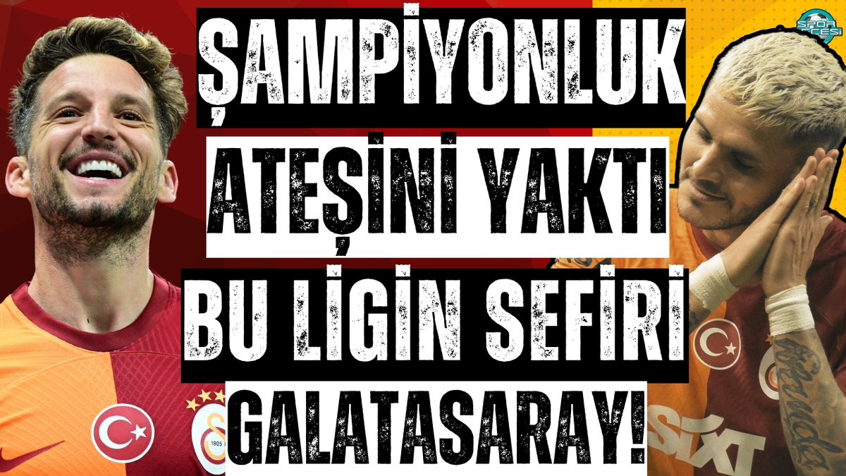 Galatasaray bu ligde haksız rekabettir! CANLI: youtube.com/live/629BEwZGR…