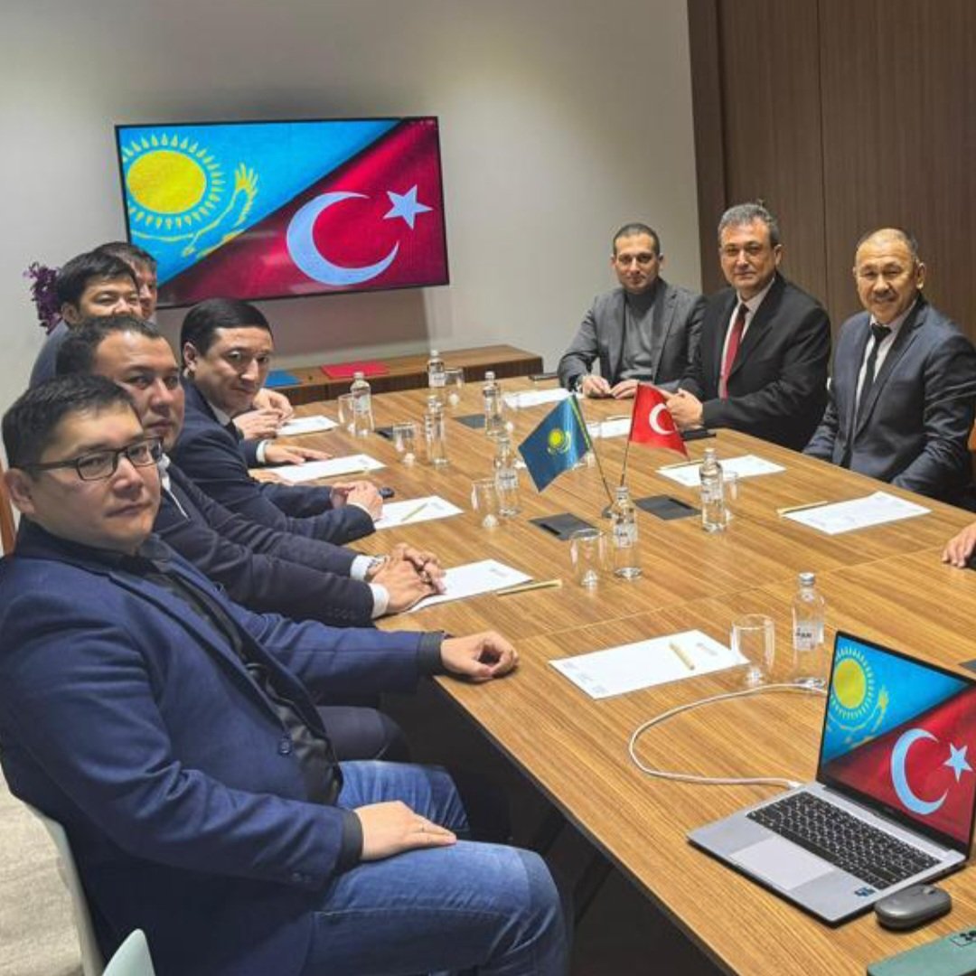 Kazakistan Demiryolları Holding ile   altyapı işbirliği kapsamında görüşmeler yapıldı. ( Astana/Kazakistan) #kazakistan #SonDakika