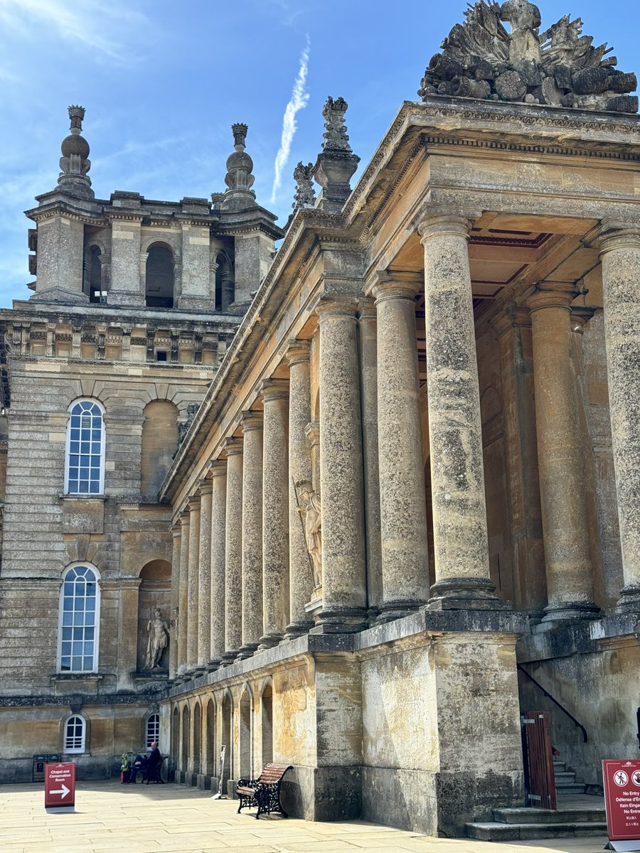 Also today. Blenheim Palace.