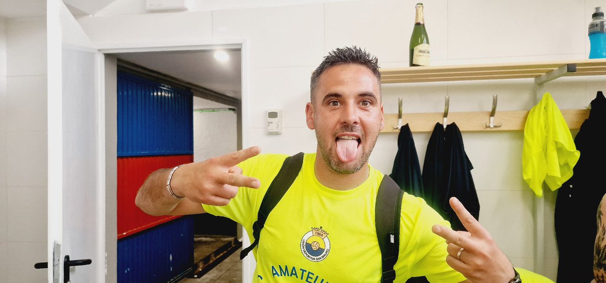 udsanmauro's tweet photo. Jesús Milán Luque. O com pujar al teu equip 2 cops en 3 temporades. 
CAPITÀ DEL VAIXELL🫡💛 https://t.co/hERGGWOKay