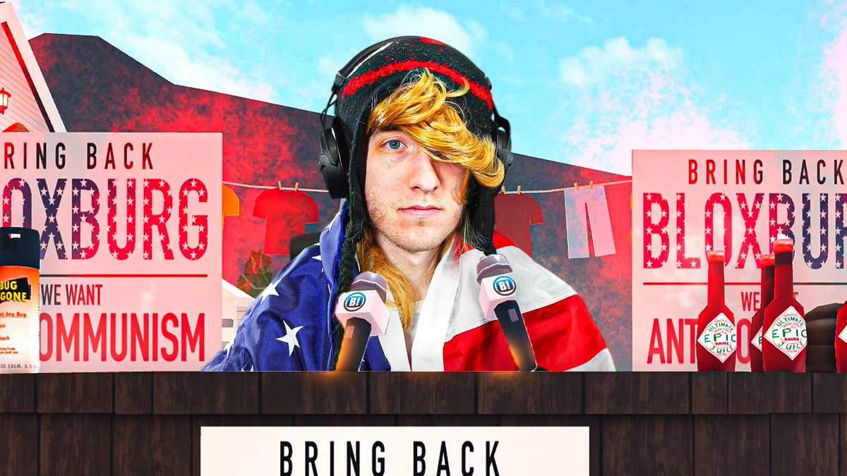 iamaparodyacc's tweet photo. DOWN WITH REVOLUTION BOYS!!! IT WAS NEVER MEANT TO BE 🦅🦅🦅🦅🦅

NO TAXATION WITHOUT REPRESENTATION 🦅🦅🦅🦅🦅🦅🇺🇸🇺🇸🇺🇸🇺🇸🇺🇸 #BloxburgProtest https://t.co/s6U8oP2Etz