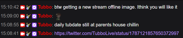 UpdateTubbathon's tweet photo. Your daily tubdate, and a tubbathon clip for you https://t.co/Ctg0fKkEnE