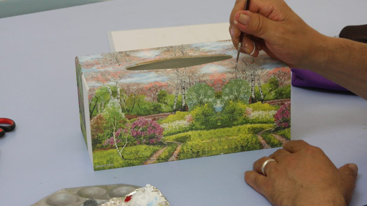 Cuauhtémoc es arte.🎭 Te compartimos parte del Taller de Pintura que se imparte en la Biblioteca Pública José Mancisidor de nuestra demarcación.🖌️🖼️